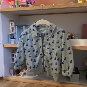Set of 2 Bobo Choses zipper sweatshirt jackets | 6-12 months.
